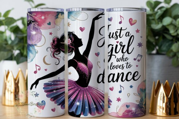 Ballet Dancer Dream 20oz Tumbler Wrap