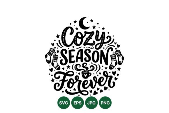 Cozy Season Forever SVG Design