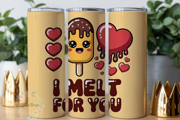Kawaii Melting Ice Cream 20oz Tumbler