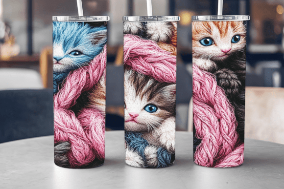 Little Kitten Tumbler Wrap