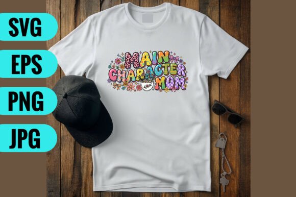 Main Character MOM SVG Design