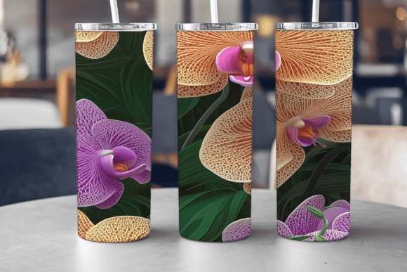 Orchid Petal Glow Tumbler